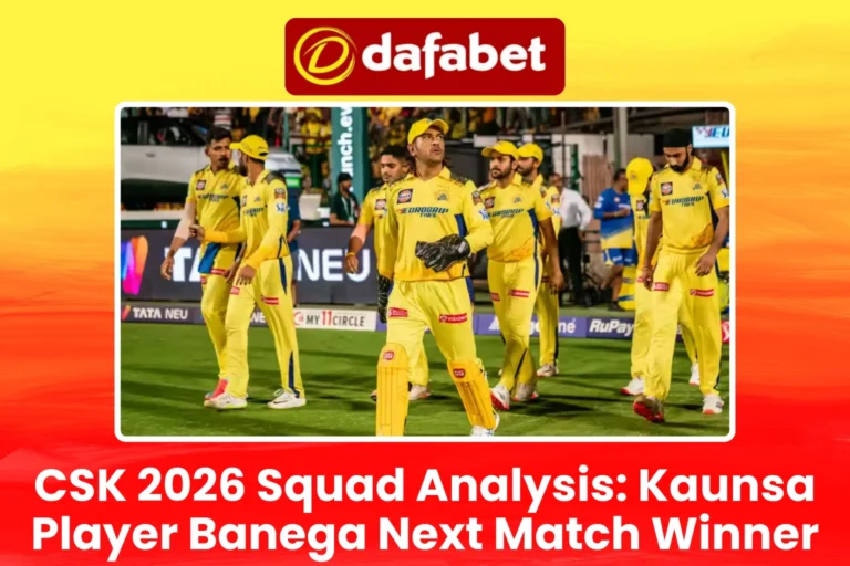 CSK 2026 Squad