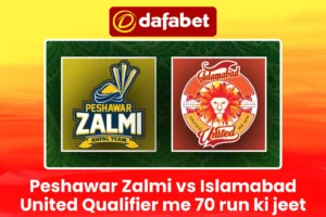 Peshawar Zalmi vs Islamabad United Qualifier