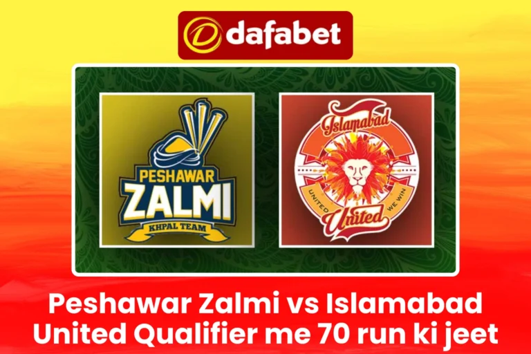 Peshawar Zalmi vs Islamabad United Qualifier