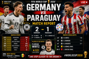 Germany vs Paraguay World Cup 2026