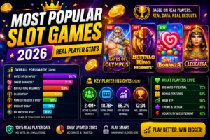 Most Popular Slot Games 2026: Top Slots & Real Player Stats