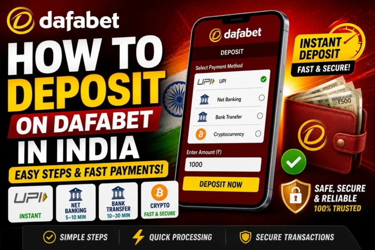 How to Deposit Money in Dafabet