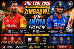 Zimbabwe vs India 2nd T20I 2026 Preview