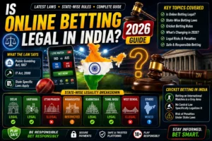 Is Online Betting Legal in India? State-Wise Guide 2026